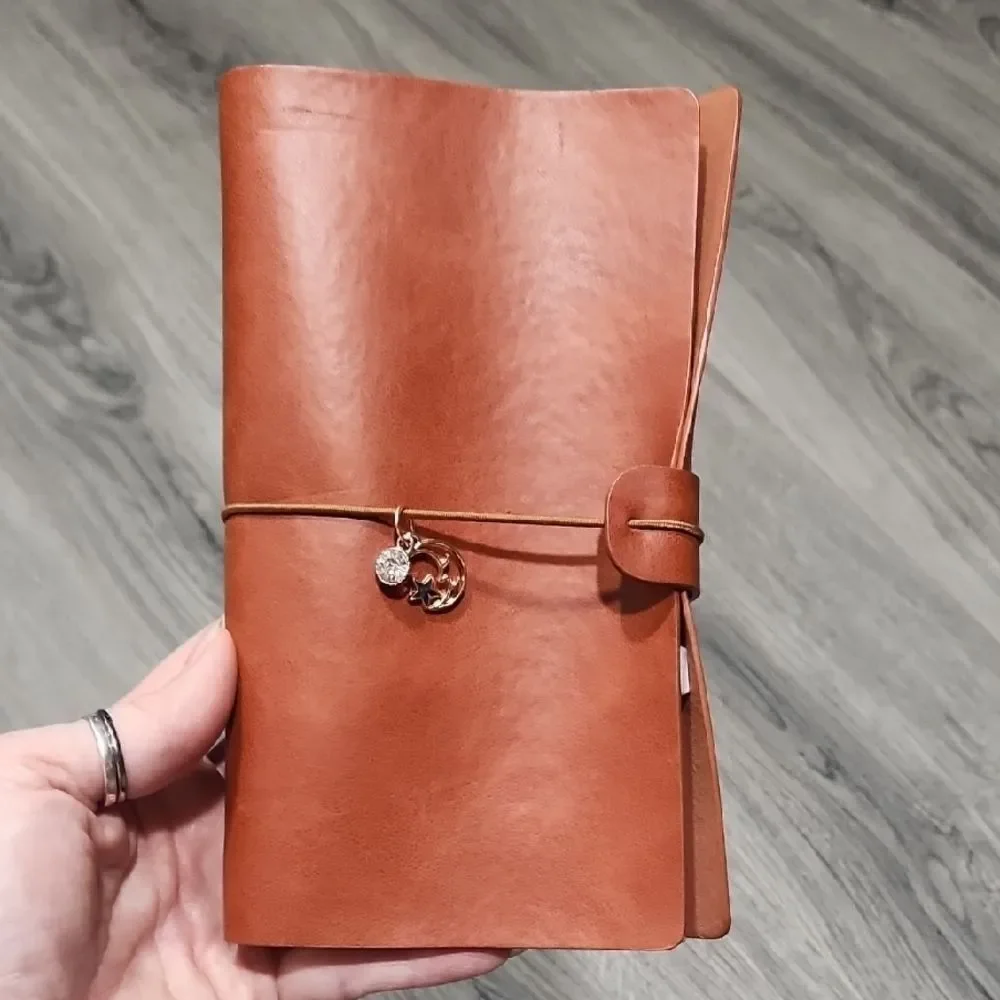 NWOT Leather Planner Journal